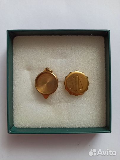 Локет Talisman SOS(глубокая позолота)