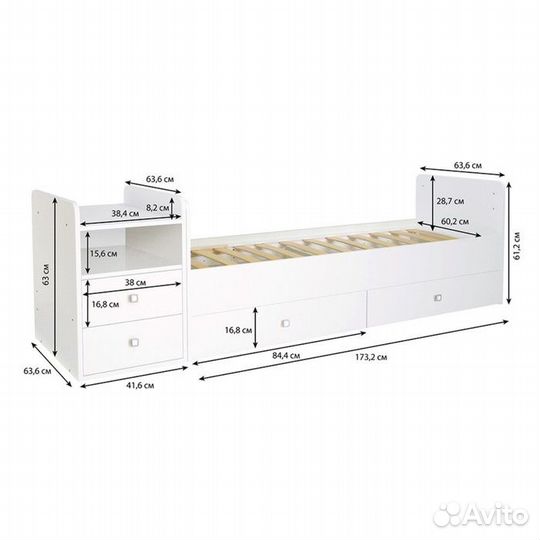 Детская кровать Фея