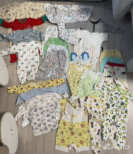 Огромный пакет вещей для ребенка от 0 до 3 месяцев