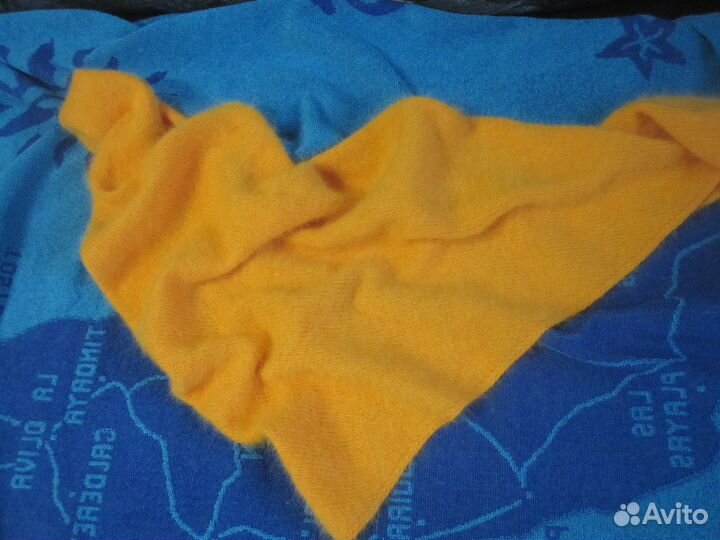 Бактус - платок - косынка из пуха норки