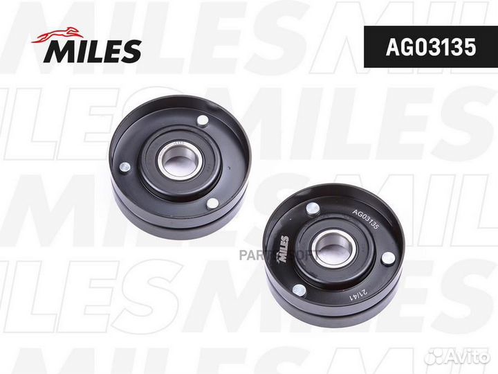 Miles AG03135 Ролик ремня приводного VAG 1.4-1.6 1