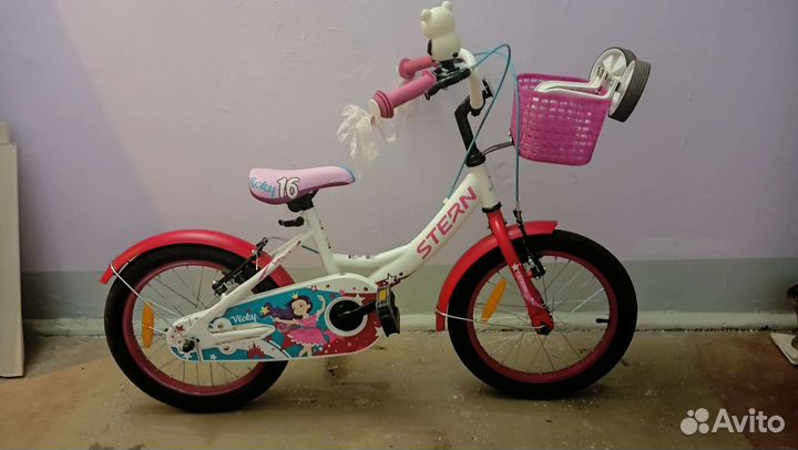 Велосипед для девочки от 4 лет