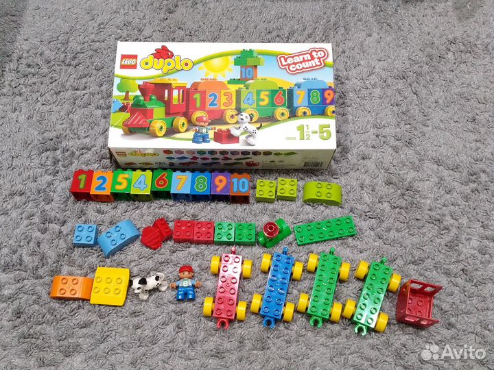 Lego duplo поезд