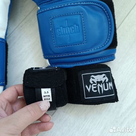 Боксерские перчатки 12 oz clinch