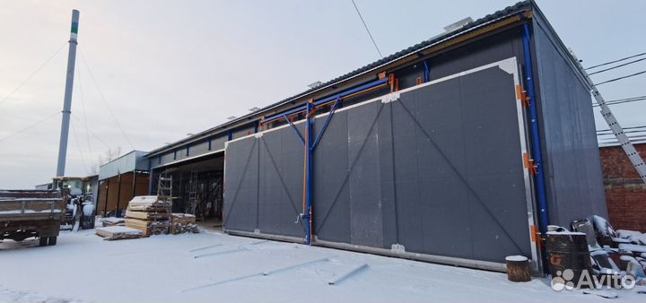 Сушильных камеры древесины - привода belimo