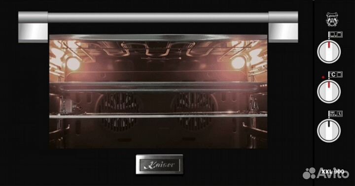 Встраиваемый газовый духовой шкаф Kaiser EG9371