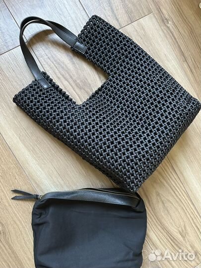 Cумка шоппер плетеная