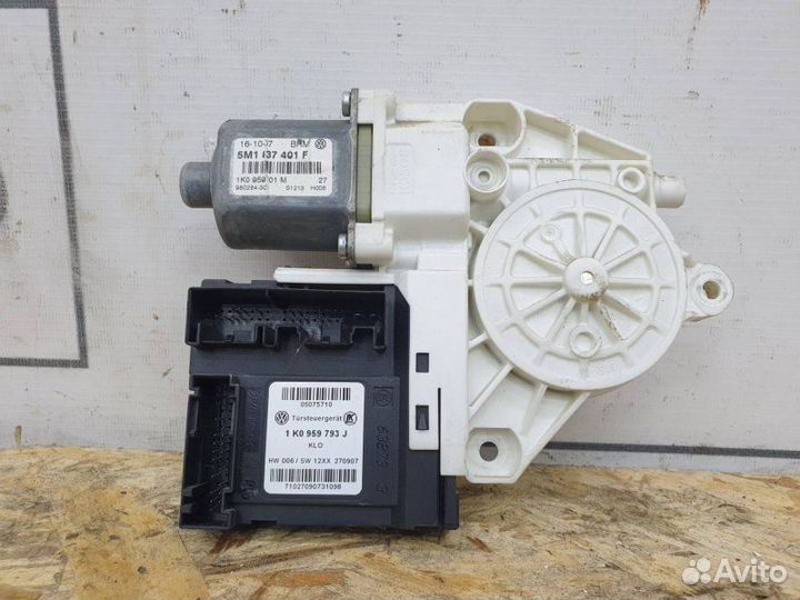 Моторчик стеклоподъемника Vw Golf Plus 1.6 2006