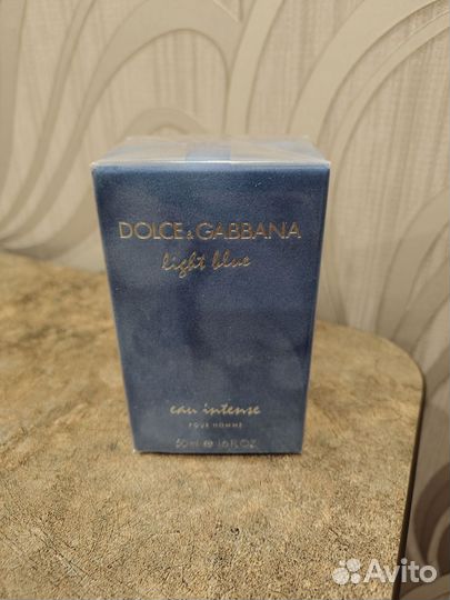 Dolce Gabbana Light Blue Eau Intense Pour Homme