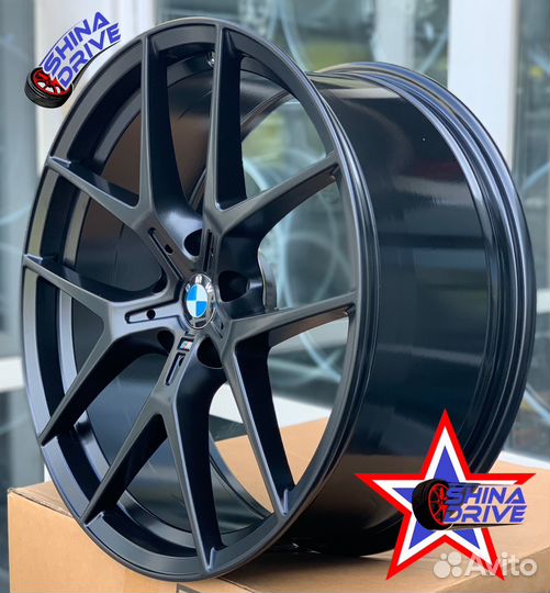 Диски BMW 554M R19 5x112 Black Matt разношир