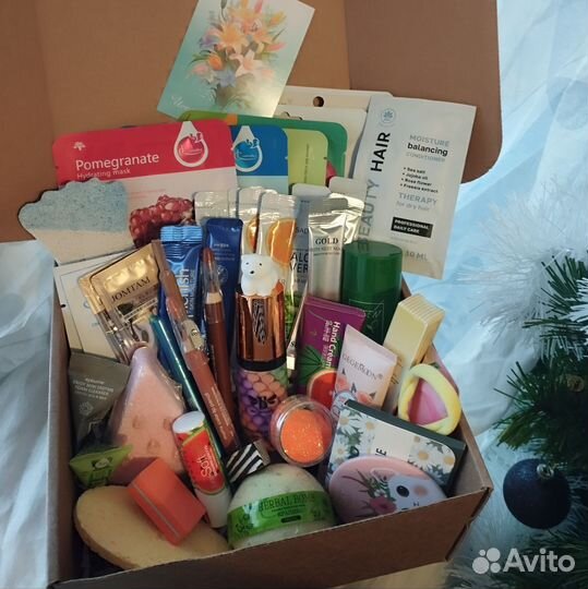 Мега огромный косметический бокс 40+ 30+ предметов