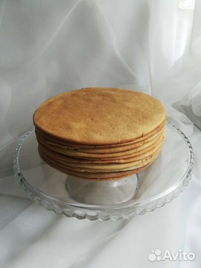 Медовые коржи
