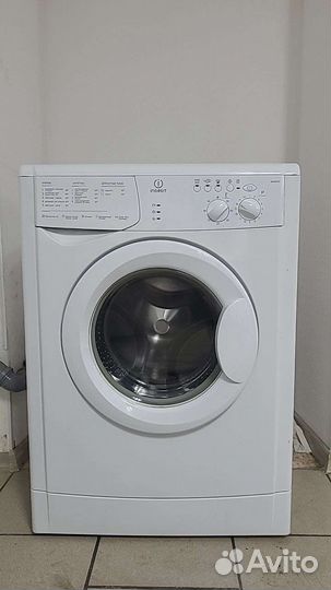 Узкая стиральная машина indesit 4кг