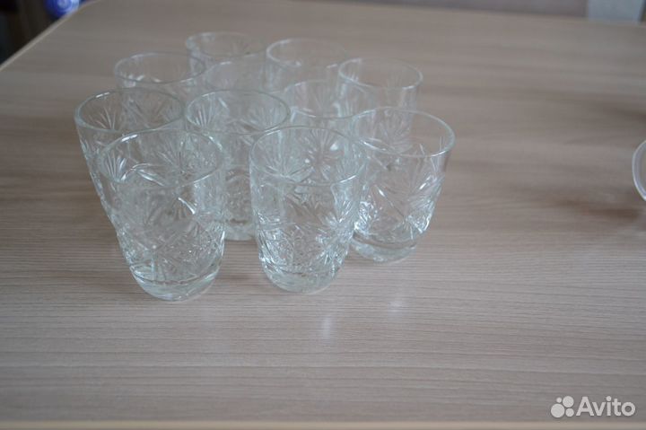 Рюмки хрустальные