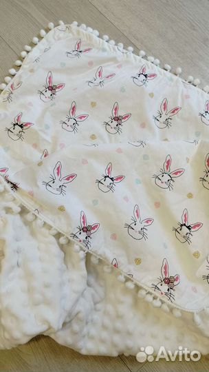 Детское одеяло плед, на выписку