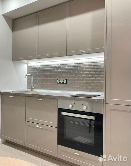 Кухня прямая не IKEA