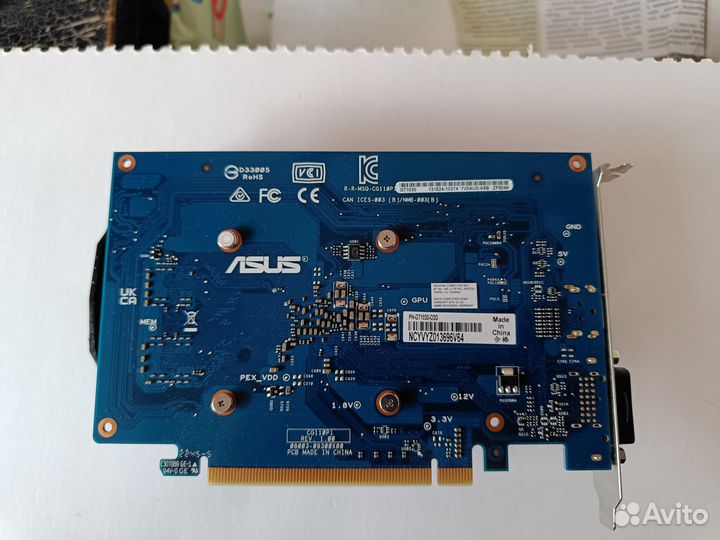 Asus GT 1030 2Gb видеокарта