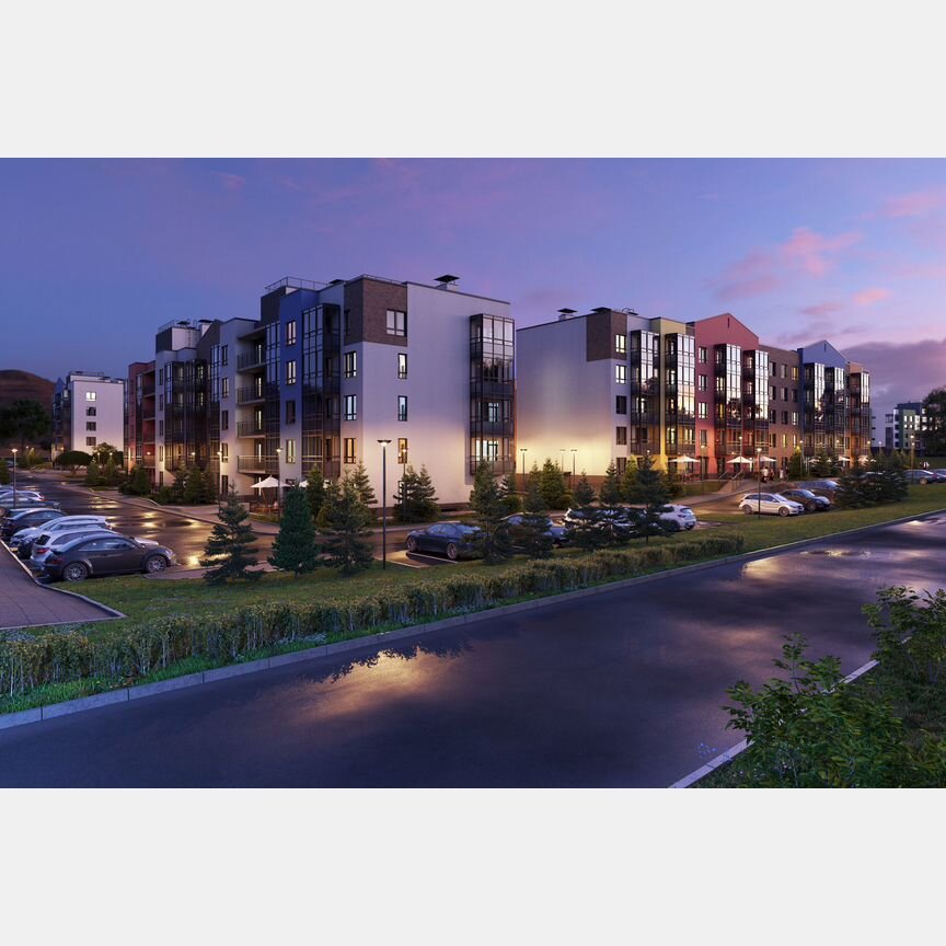 1-к. квартира, 36,9 м², 3/5 эт.