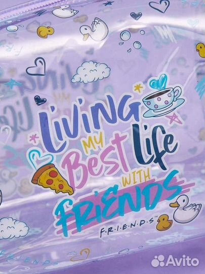 Косметичка friends X shein Purple