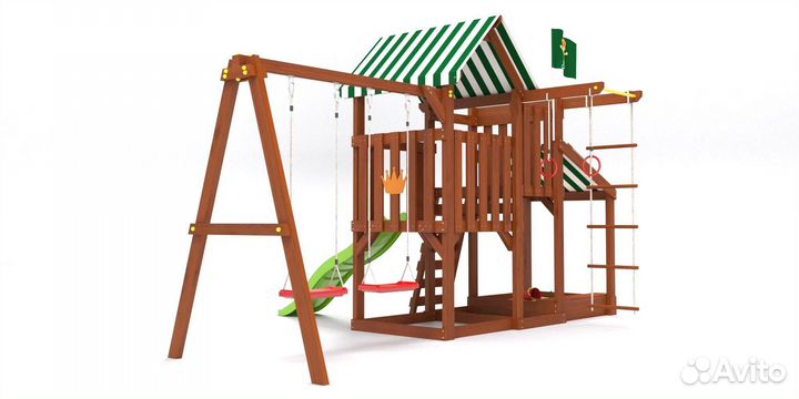 Новый детский спортивный комплекс для дачи