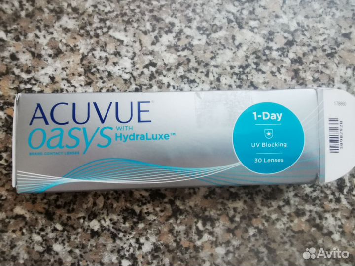 Линзы контактные acuvue oasys 1 day