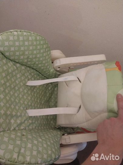 Стульчик для кормления chicco polly