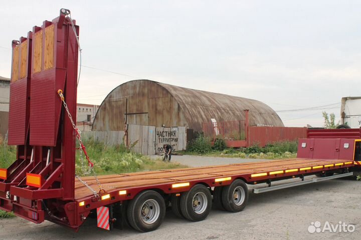 Полуприцеп трал (тяжеловоз) Saab 9891, 2023