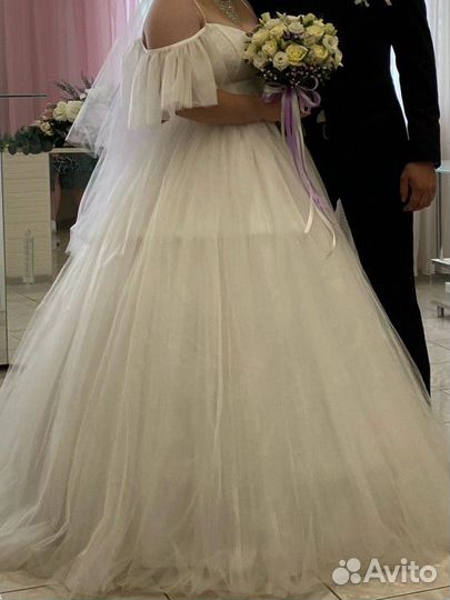 Свадебное платье бу