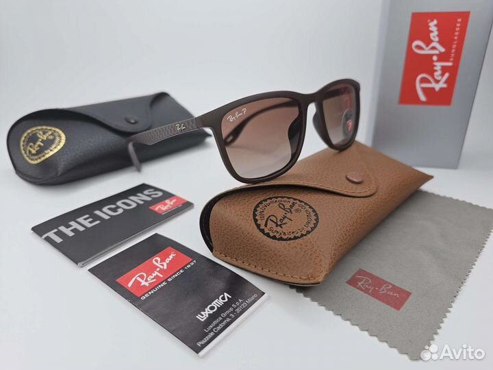 Очки Ray Ban 8362 Ferrari Carbon Polarized