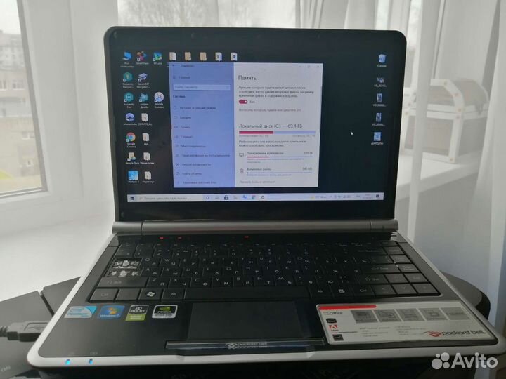 Ноутбук packard bell