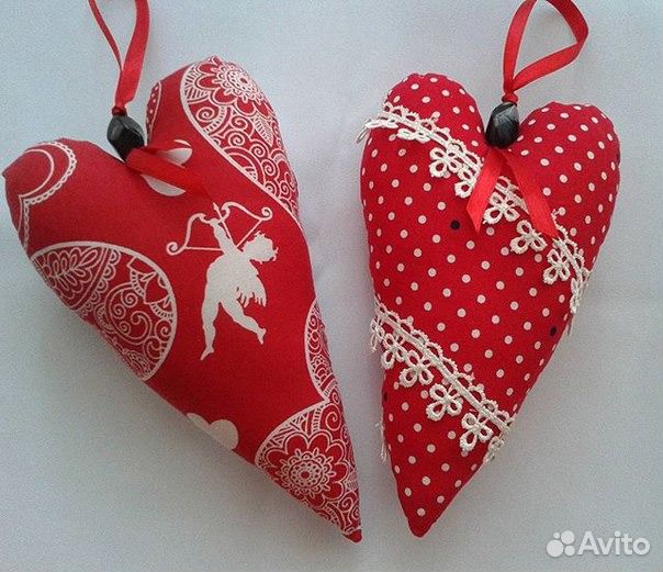 Валентинка тильда