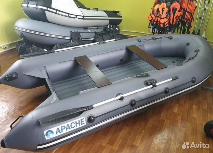 Лодка пвх Аpache (Апачи) 3500 нднд графит