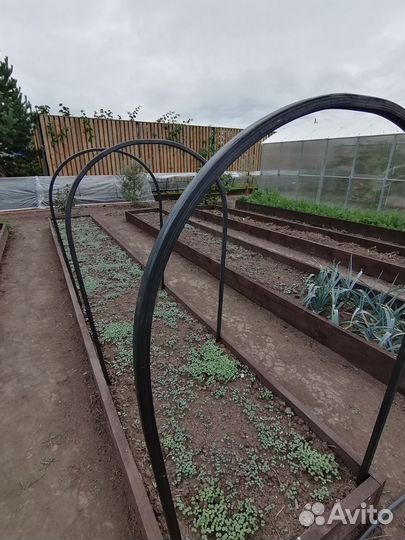 Дуги для парника из металлического профиля
