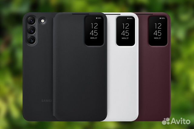 Оригинал Smart View Чехол для Samsung S22 (белый)