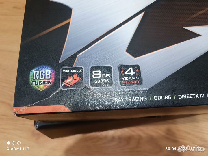 Gigabyte aorus rtx 2080 xtreme waterforce wb 8G