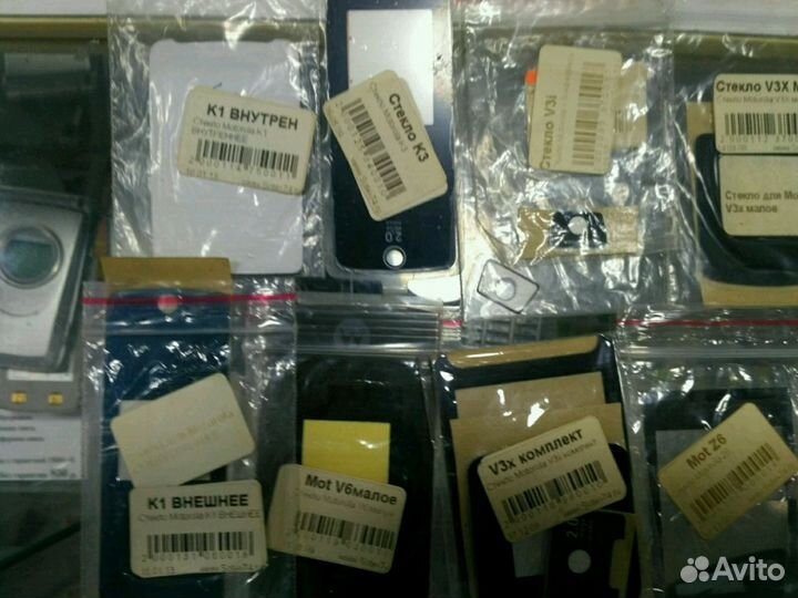 Стекла для кнопочных телефонов Nokia, Motorola