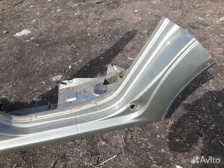 Renault Logan 1 порог левый со стойкой