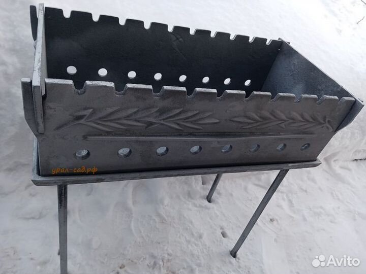 Мангал чугунный