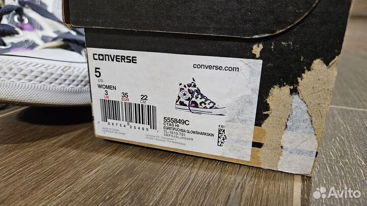 Кеды Converse Chuck Taylor All Star, оригинал