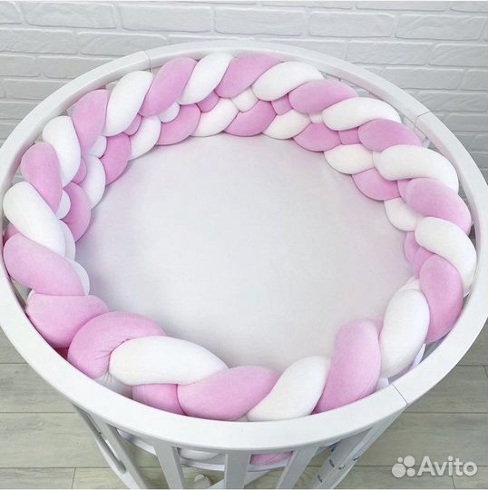 Бортик косичка