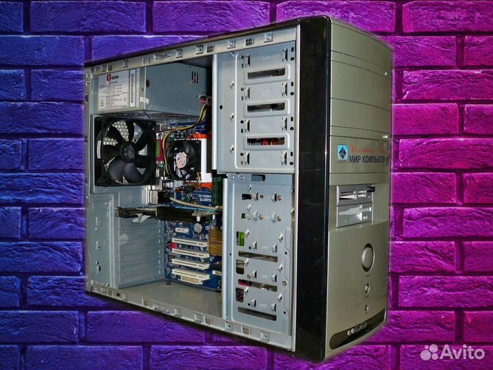 Пк DualCore AMD Athlon 64 X2/ 4 gb/ HD 5450/SSD