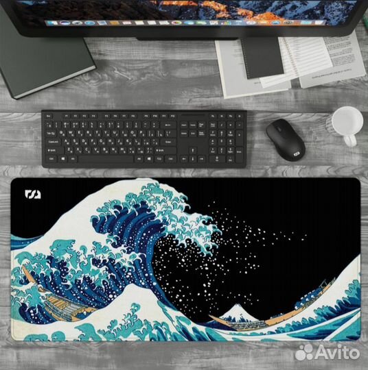 Шикарный игровой коврик для мыши (80х40 см)