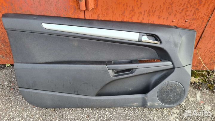 Обшивка двери передняя левая Астра Н купе