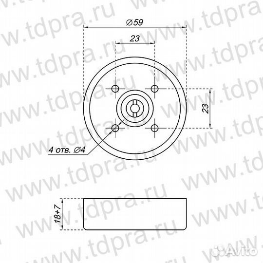Опора регулируемая юр38