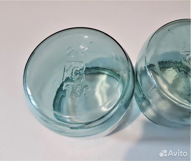 СССР: Советские банки и бутылка 0,5 л старый гост