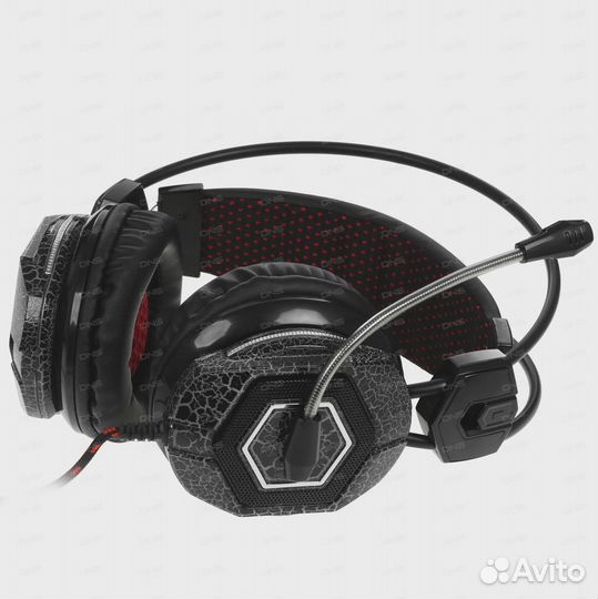 Проводная гарнитура Oklick HS-L500G черный