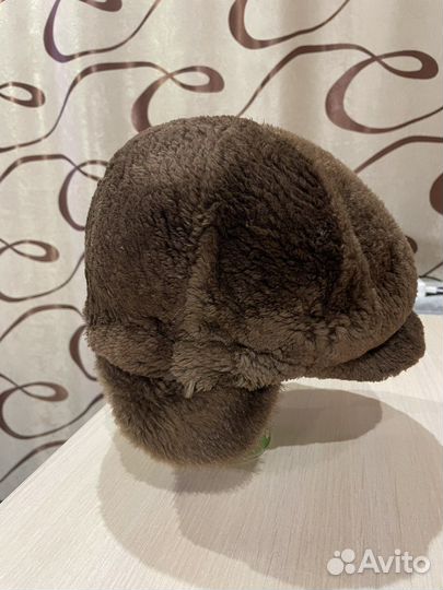 Шапка-кепка, меховая, мужская, зимняя