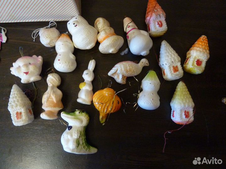 Елочные игрушки СССР