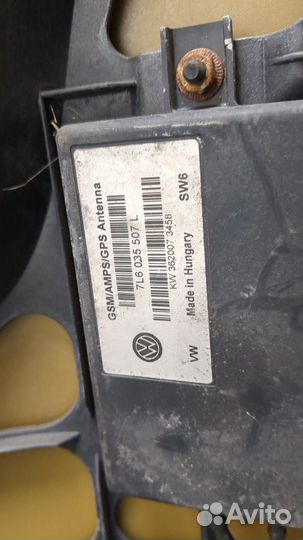 Крыло правое переднее Volkswagen Touareg, 2008