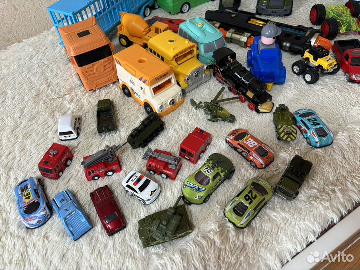 Детские машинки пакетом